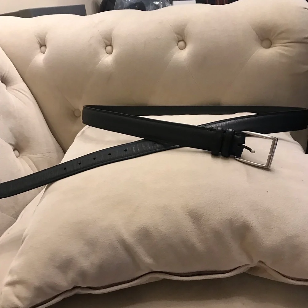 Leather belt